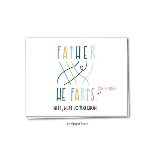 021 ($6.50) Father Farts