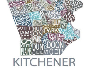 211 ($30) Map - Kitchener - 11x14