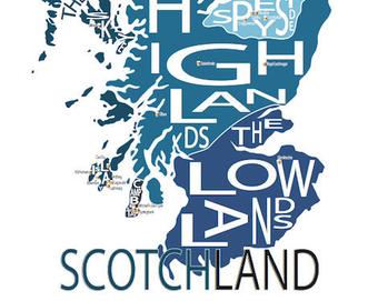 211 ($30) Map - Scotchland - 11x14