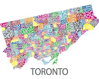 211 ($40) Map - Toronto - 12x16