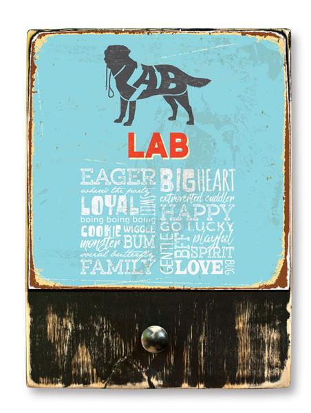 221 ($45) Lab - Dog leash hanger