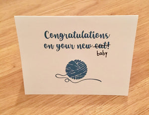 225 ($6) Card - New Baby Blue