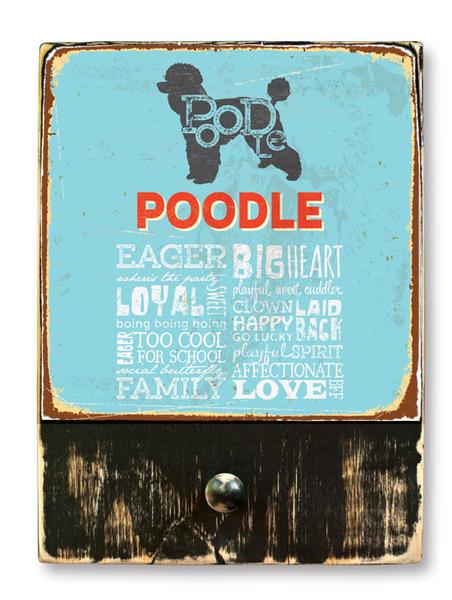 221 ($42.99) Poodle - Dog leash hanger